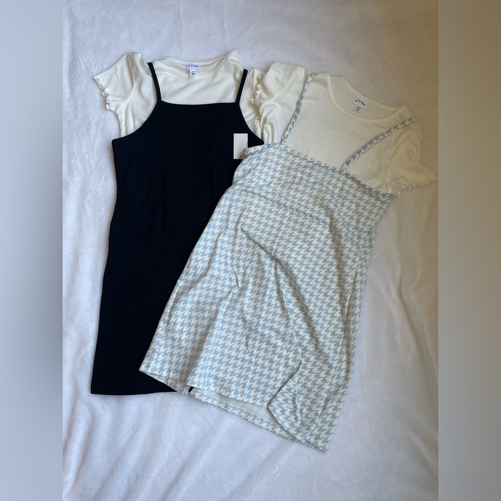 Pair of two Large 10/12 girls matching ArtClass dresses NWT